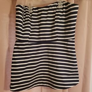 J crew strapless top